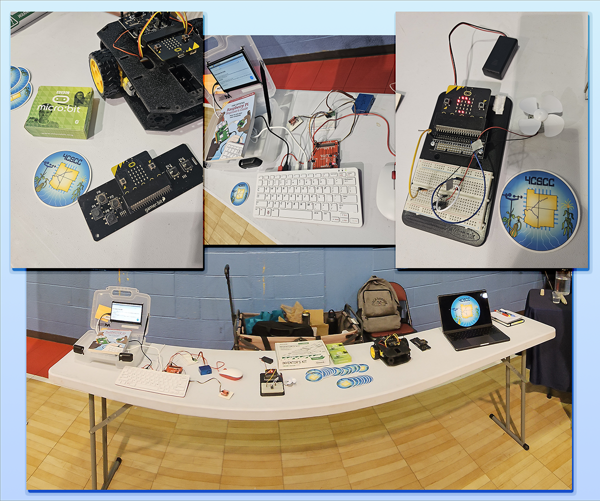 4CSCC projects shared at STEM Day